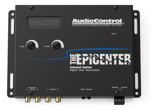 Epicentro Audiocontrol The Epicenter Procesador Digital Bajo