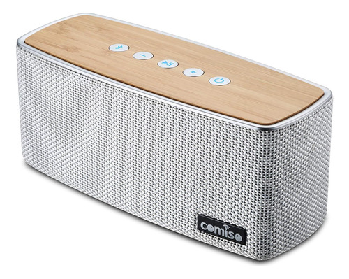 Comiso Altavoces Bluetooth, 20 W De Madera Para El Hogar, Al