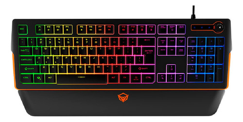 Teclado Gamer Meetion K9520 Membrana Rgb