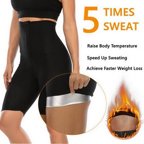 Leggings, Pantalones Cortos Efecto Sauna, Sudor Caliente,