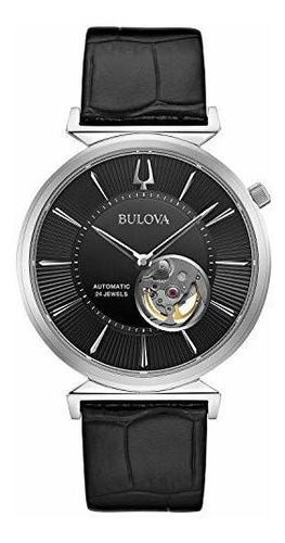 Reloj De Cuero Automático Para Hombre Bulova Classic Regatta