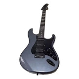 Guitarra Strato Tagima Sixmart Cinza Metálico Hss C/ Efeitos