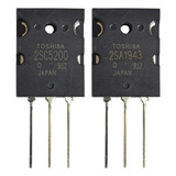 Transistor Npn/pnp Par 2sc5200 2sa1943 A -3p, 230 V, 15 A