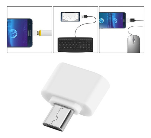 Adaptador Micro Usb A Usb Hembra Celular Pendrive Otg +envio