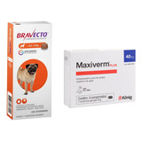 Bravecto Antipulgas Carrapatos Cães De 4,5 A 10kg + Brinde