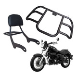 Respaldo Italika Tc200, Tc250 + Defensa Cromada Harley