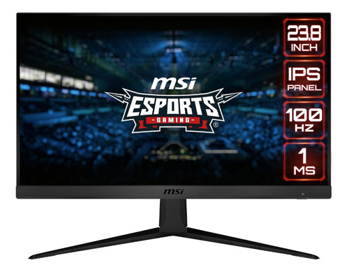 Monitor Msi Para Juegos Fhd (1920 X 1080) De 24´ 100hz 1ms