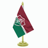 Bandeira De Mesa Fluminense Mastro 50 Cm