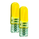 10 Foco Pellizco 12 Hiper Leds Gel Cob Cambus T10 158 2528