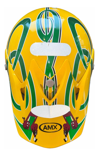 Casco Motocross Amx Niño Talle M