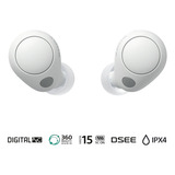 Auriculares Bluetooth In-ear Inalámbricos Sony Wf-c700 Color Blanco