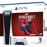 Consola Playstation 5 Spiderman 2 Edition 1tb Cfi-1215a Color Blanco