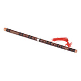 Flauta Dizi, Instrumento Chino, Clave De Bambú, En Fa Mayor