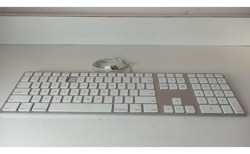 Teclado Apple A1243 C/ Defeito - Descrição Leia