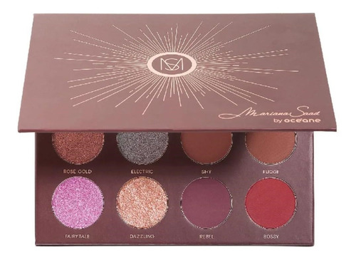 Paleta De Sombras Mariana Saad By Océane 12 Shades