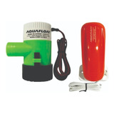 Bomba De Achique Nautica 12v 1100gph + Automatico Aquafloat 