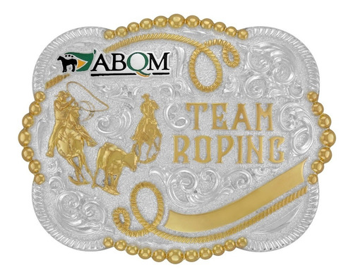Fivela Country Abqm Team Roping - Tam G - 12105f Pd 