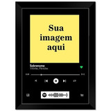 Placa Spotify Interativa Moldura Personalizado Com Sua Foto