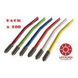 100 Bombillas Promo Colores A Elección! Directo De Fábrica!