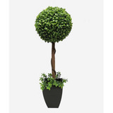 Planta Artificial Boxwood Maceta Plástico Decoracion Interio