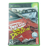 Test Drive Eve Of Destruction Juego Original Xbox Clasica