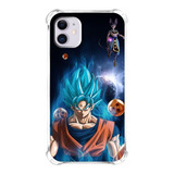 Capinha Anime Dragon Ball Dbz Goku Vs Beerus 01