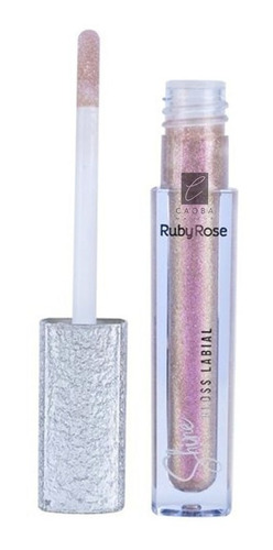 Shine Gloss Labial Brilloso Larga Duración Ruby Rose 