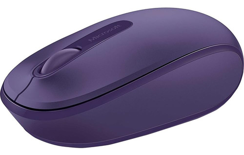 Ratón Móvil Inalámbrico Microsoft 1850, Color Morado. Confor