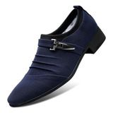Zapatos Oxfords For Hombre Vestido Formal De Boda Con Punta