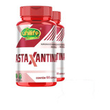 Kit 2 Astaxantina 400mg Da Unilife - 60 Cápsulas