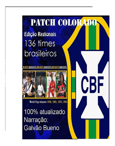 Patch Colorado Edição Regionais (136 Times Brasileiros)