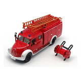 Camion De Bomberos Antiguo Magirus 1/50 Siku 4115 - 15cm Color Rojo