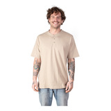 Polera Cuello Redondo Algodón Molle Uv+pro Lenga® Hombre