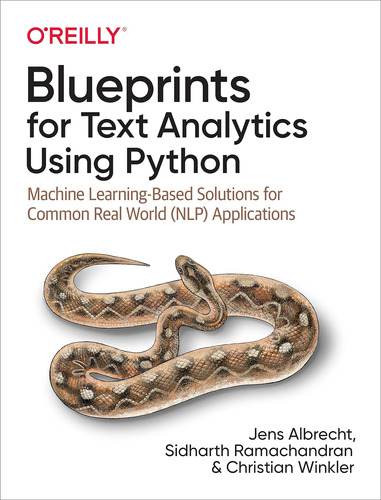 Libro: Blueprints For Text Analytics Using Python: Machine L