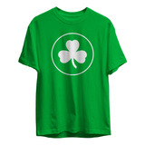 Remera Basket Nba Boston Celtics Verde Logo Simple