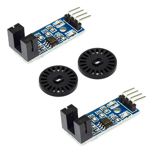 2pzs Sensor De Velocidad Encoder Infrarrojo Lm393 + Encoder