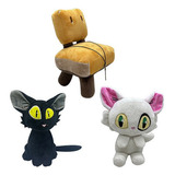 Muñeca Suzume No Tojimari Cat Dajin Push Toys De 3 Piezas Co