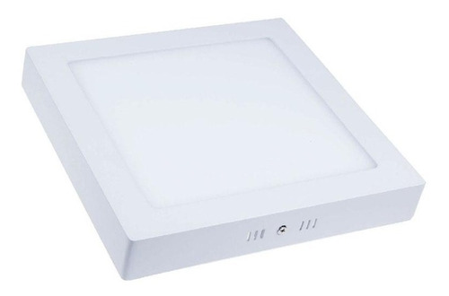 Pack X 10 Plafon Panel Led De Aplicar Cuadrado 24w Macroled