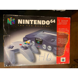 Nintendo 64, 3 Controles, 6 Fitas, Rumble Pack + Acessórios