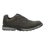 Zapato Cuero Hombre Banff Gris