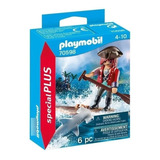 Playmobil Special Plus Pirata Con Balsa Y Tiburon 70598 
