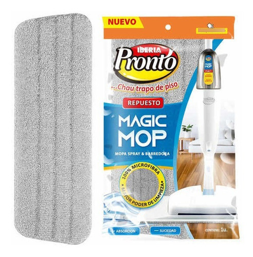 Repuesto Mopa Magic Mop X 3 Unidades