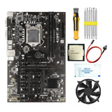 Placa Base Minera B250 Btc G3900 Cpu+ventilador+grasa Térmic