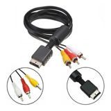 Cable Rca Av Audio Y Video Play Ps1 Ps2 Ps3 