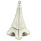 Unidad Flash Usb Wooteck De Metal Torre Eiffel De 64 Gb (pla