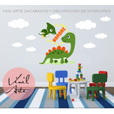  Vinil Decorativo Infantil Dinosaurios Superficies Lisas