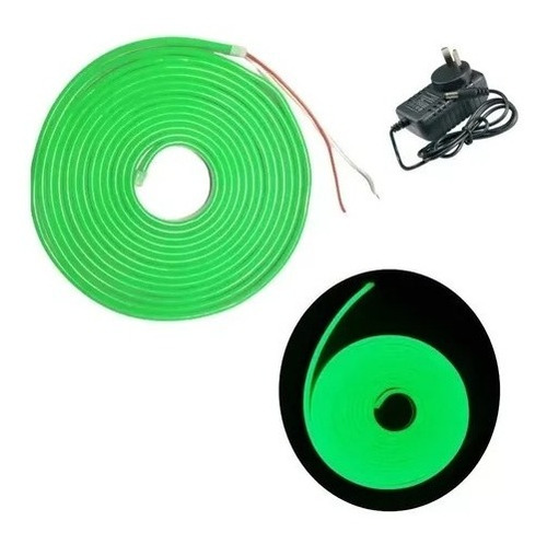 Kit Manguera Luces Luz Neon 5 Mts 12v Exterior Flexible