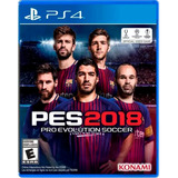 Pro Evolution Soccer Pes 2018 Ps4 Físico