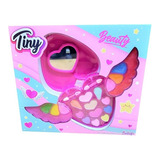 Set Maquillaje Infantil Corazon Con Alas Desplegable Jeg