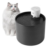Fuente De Agua Inalámbrica Cerámica Para Gatos Compatible Co